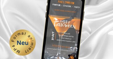 eCard Halloween Pumpkin Cocktail Party